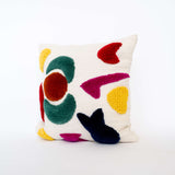 Housse de Coussin en Laine Tissée à la Main Jeu d'enfants