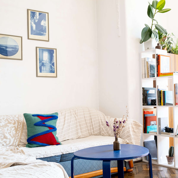 Housse de coussin Coup de Foudre inspiration déco 