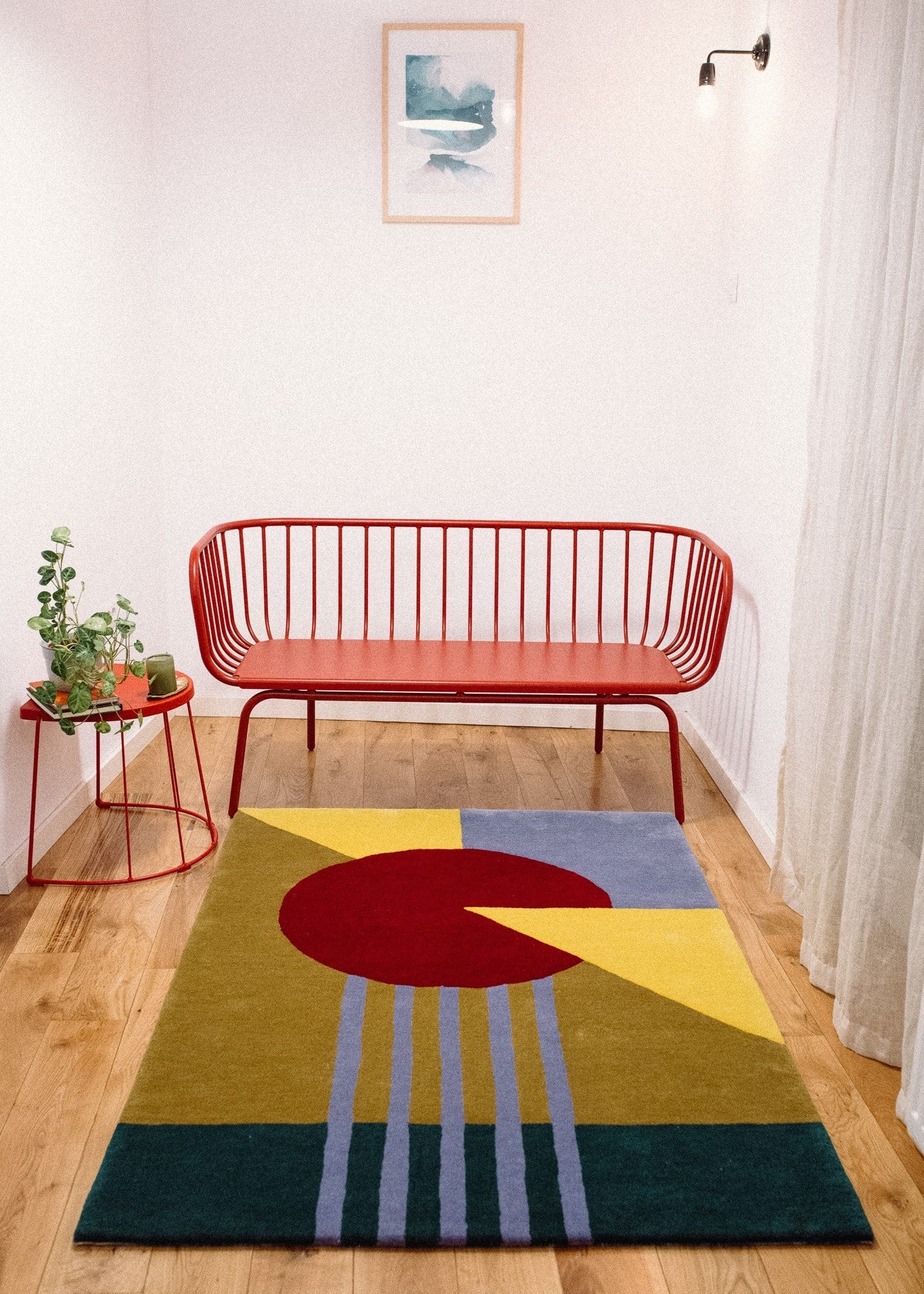 Tapis Tufté en Laine Réalisé à la Main Artisanal Urban Twist décoration