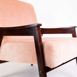 Fauteuil Rose Poudré détails 