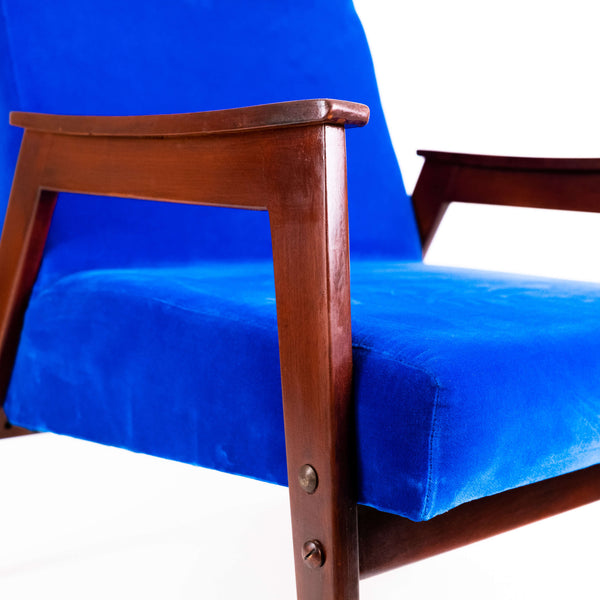 Fauteuil Bleu Infini détails 