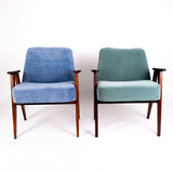 Fauteuil 366 Vert d'Eau inspiration duo fauteuil bleu