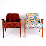 Fauteuil 366 Terracotta Carreaux inspiration duo fauteuil mosaïque