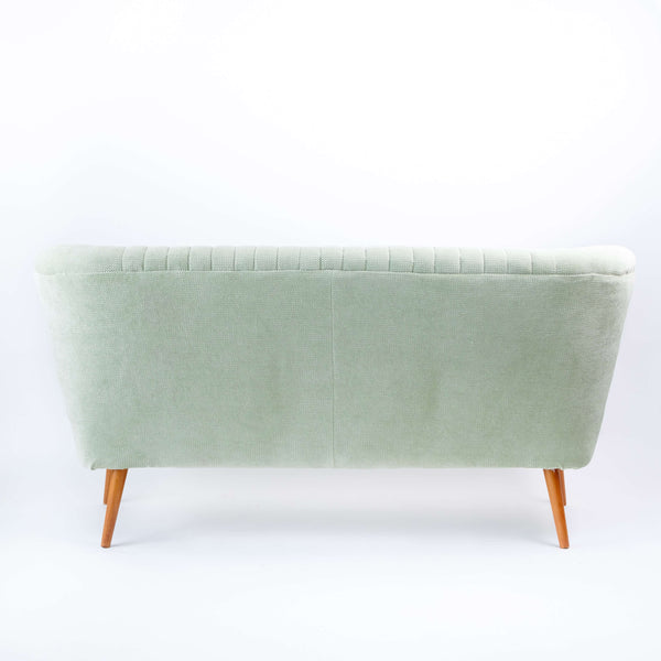 Green Mint Sofa restauration manuelle  de dos 