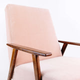 Fauteuil Rose Poudré 2 en tissu velours côtelé e la marque CASAL détails