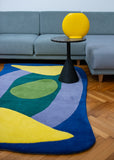 Tapis Laine Tufté Fait Main Artisanal Lemon Squeezie déco